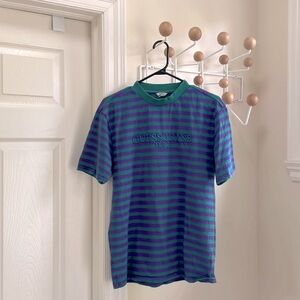 GUESS x A$ap - 90s Vintage Shirt - Green Purple - XS